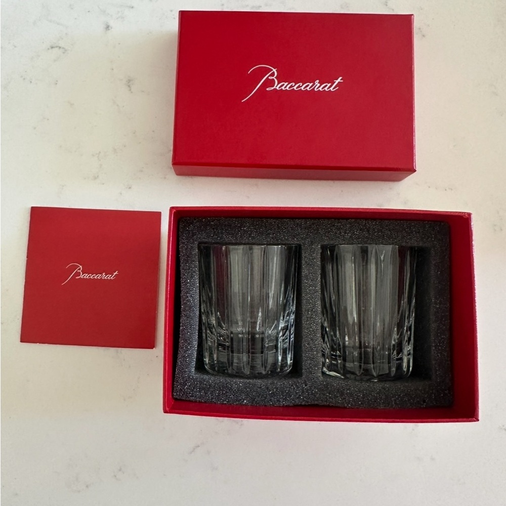 Baccarat shot glasses